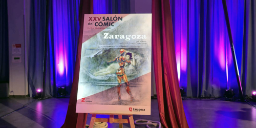 LUIS ROYO AND ROMULO ROYO, OFFICIAL ARTISTS FOR THE 25TH ZARAGOZA COMIC FESTIVAL POSTER